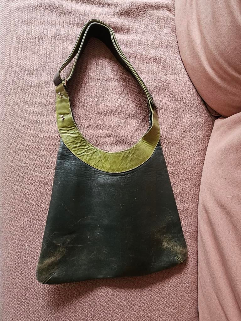 Hester van Eeghen Schoudertas Dames - Leer, Overige merken, Gebruikt, Ophalen of Verzenden, Leer