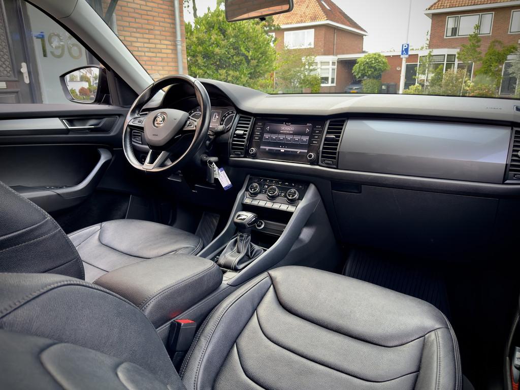 Skoda Kodiaq 1.4 TSI 7PERS AUT6 VOL-LEDER NAVI CAMERA APPLE-, 7 stoelen, Leder, 1395 cc, Kodiaq