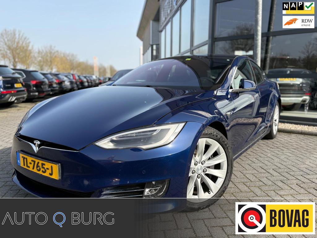 Tesla Model S 100D AWD Leer|INCL BTW| 1e eig. Full Autopilot, Gebruikt, 110 €/maand, Vierwielaandrijving, 490 km