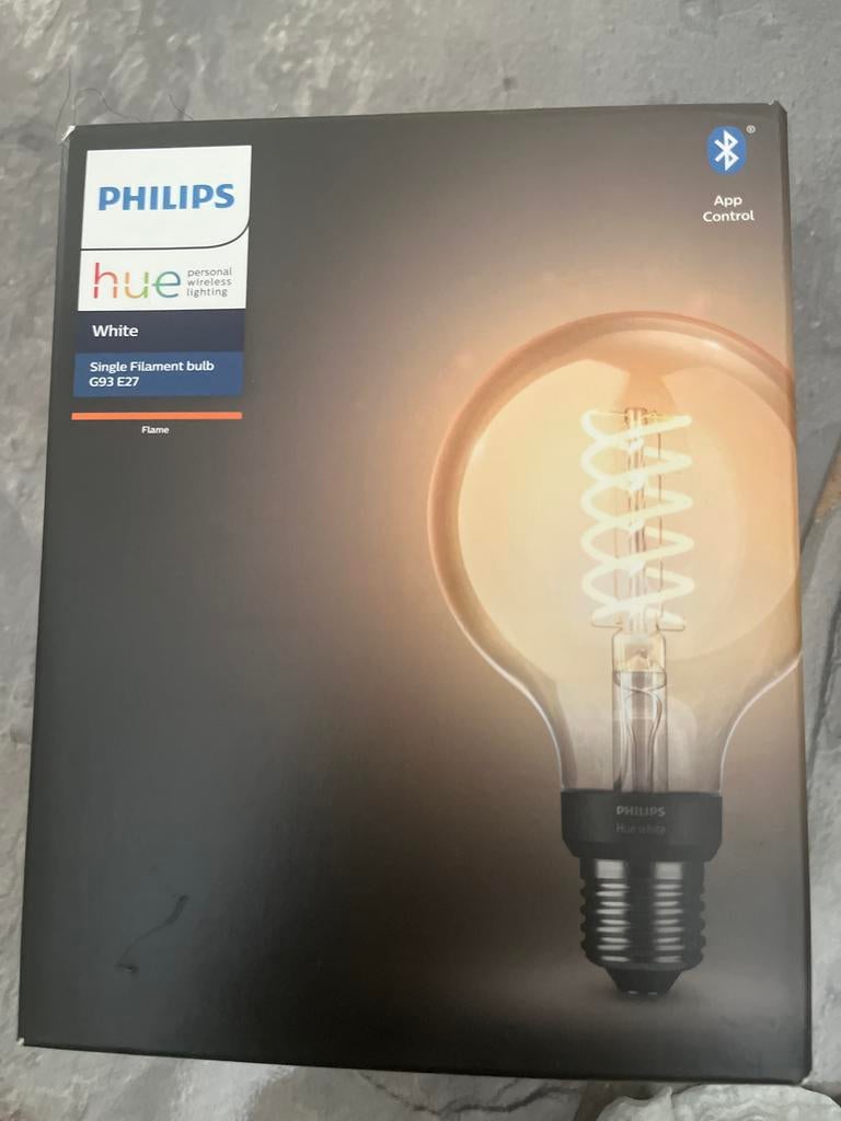 Philips Hue White Single Filament G93 E27, Ophalen of Verzenden, Zo goed als nieuw