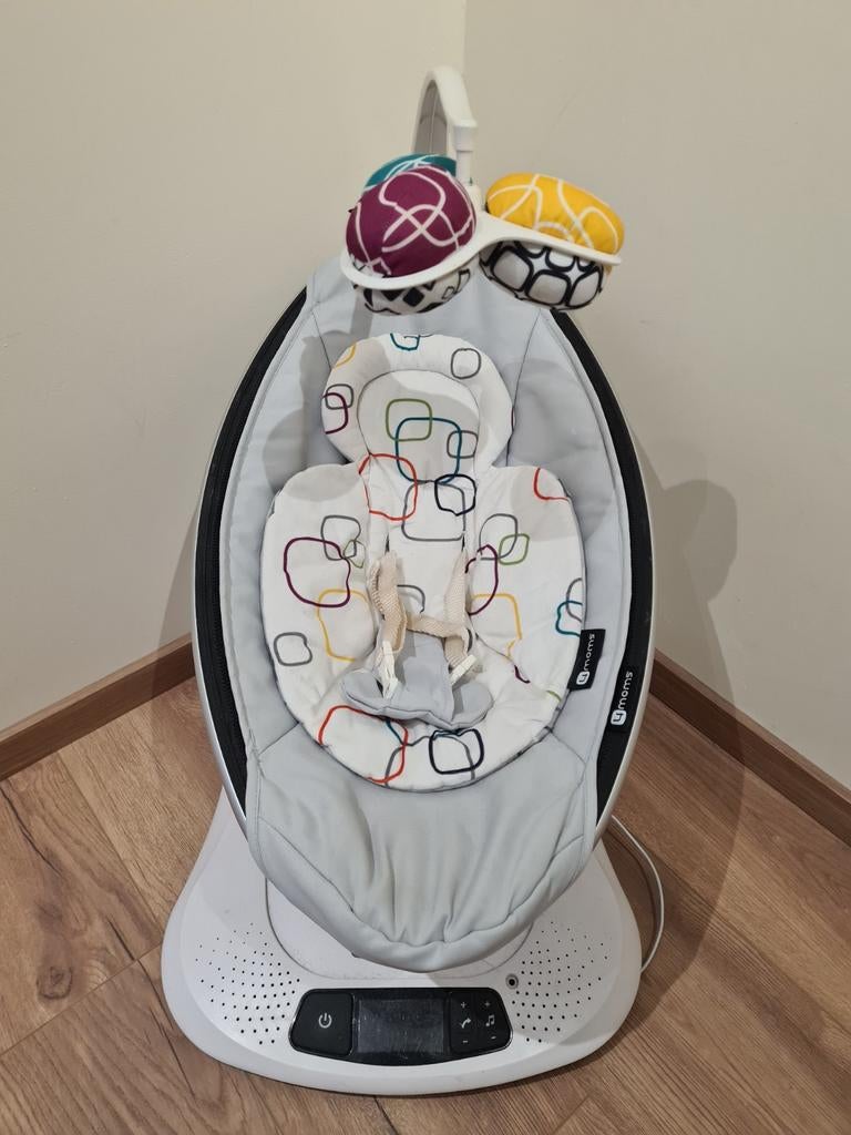 4moms MamaRoo met newborn verkleiner - Goede staat, Kinderen en Baby's, Wipstoeltjes, Gebruikt, Verstelbaar, Wipstoel, Ophalen
