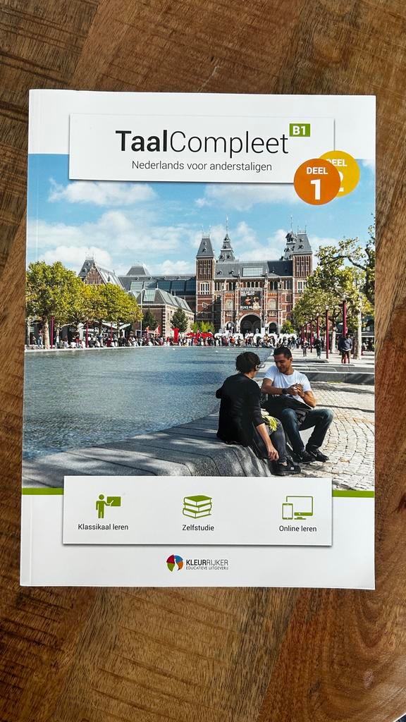 TaalCompleet B1 Deel 1 - Nederlands voor anderstaligen, Boeken, Ophalen of Verzenden, Zo goed als nieuw, Non-fictie