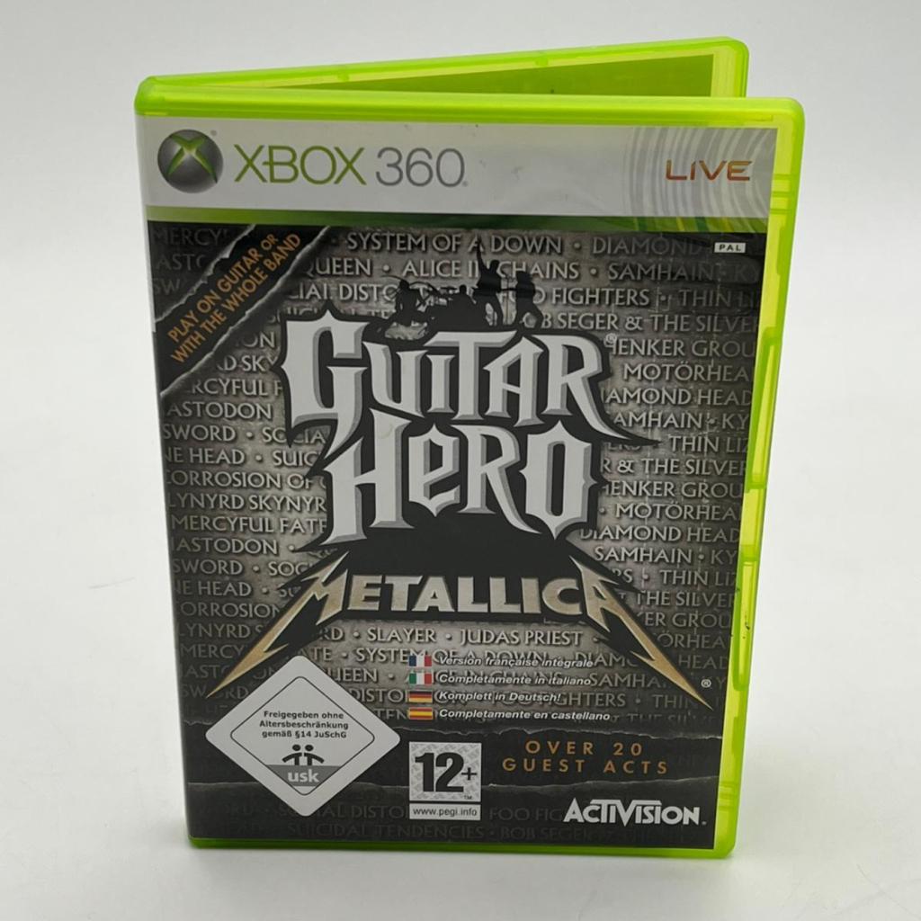 Guitar Hero Metallica - Xbox 360 Game, Ruilrijk, Zo goed als nieuw, Info@ruilrijk.nl, Neerstraat 60, 6041 KD Roermond