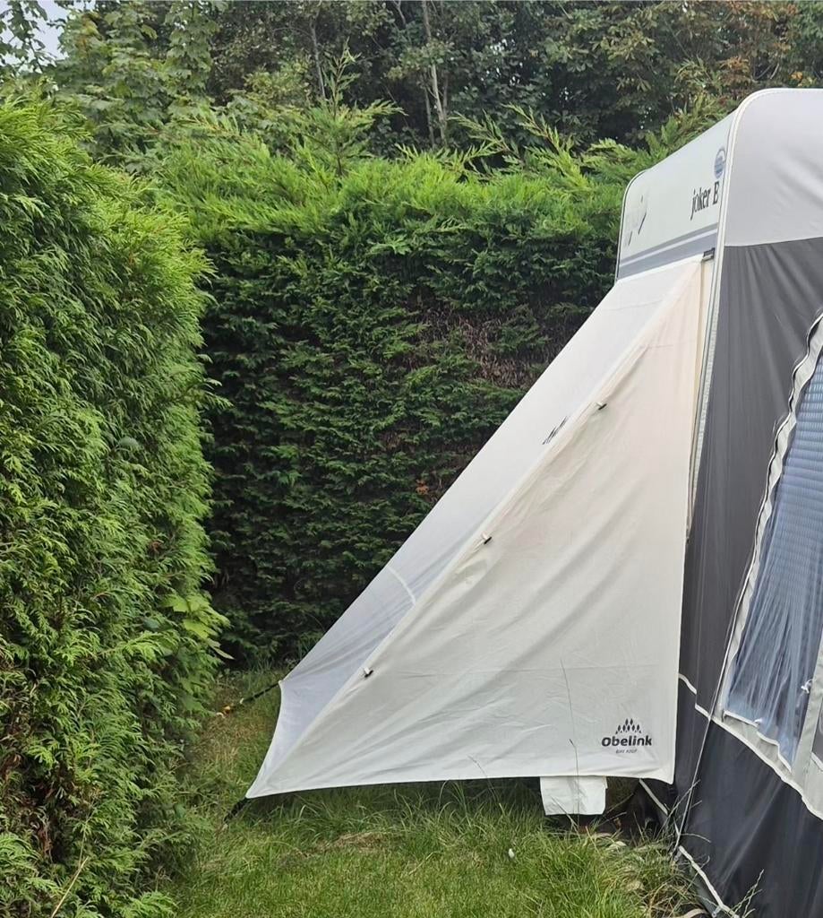 Schuurtentje voor aan caravan, Caravans en Kamperen, Tenten, Ophalen of Verzenden, Zo goed als nieuw