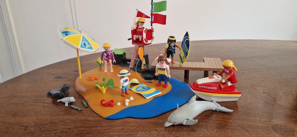 Playmobil 6346 life guard  en vele andere setjes, Kinderen en Baby's, Speelgoed | Playmobil, Ophalen of Verzenden, Zo goed als nieuw
