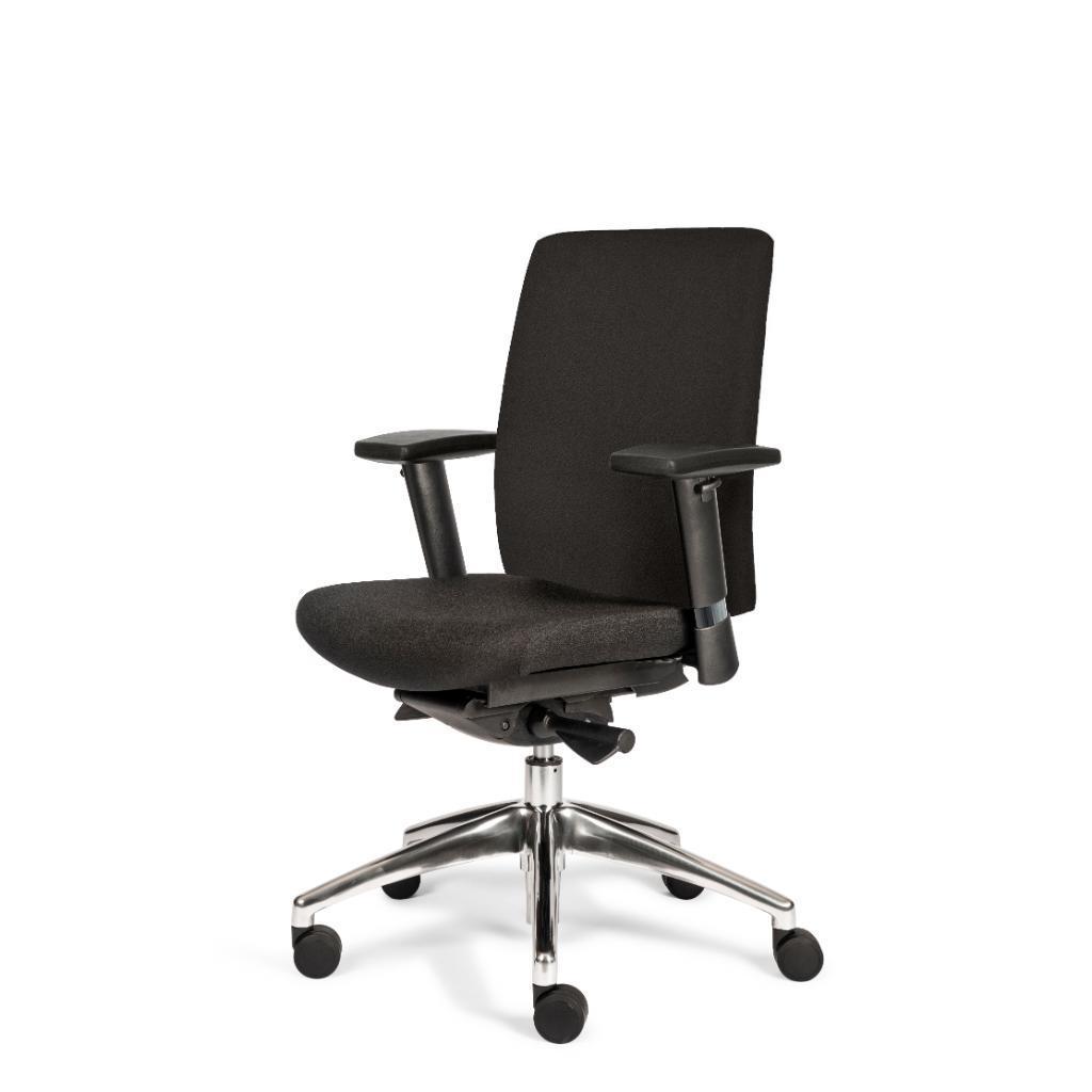 Nieuw- RM-Line Marino - Bureaustoel - NEN 1335, -, Zwart, -, Nieuw