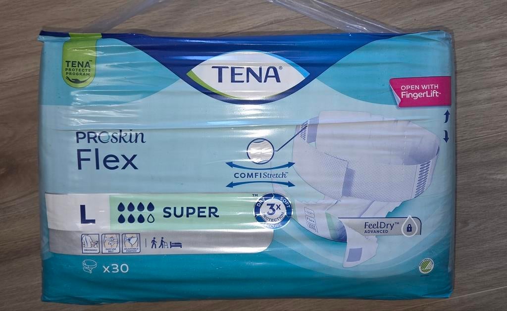 Tena flex incontinentie luiers, Ophalen of Verzenden