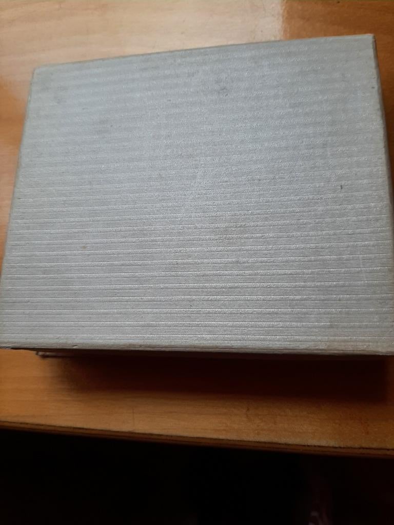 Doosje met 6 advocaatlepeltjes, Verzenden, Zo goed als nieuw, Rvs of Chroom