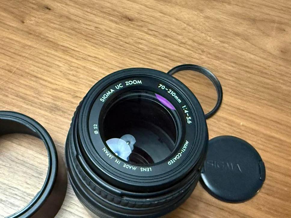 Sigma UC Zoom 70-210mm 1:4-5.6, Ophalen of Verzenden, Gebruikt, Telelens, Zoom