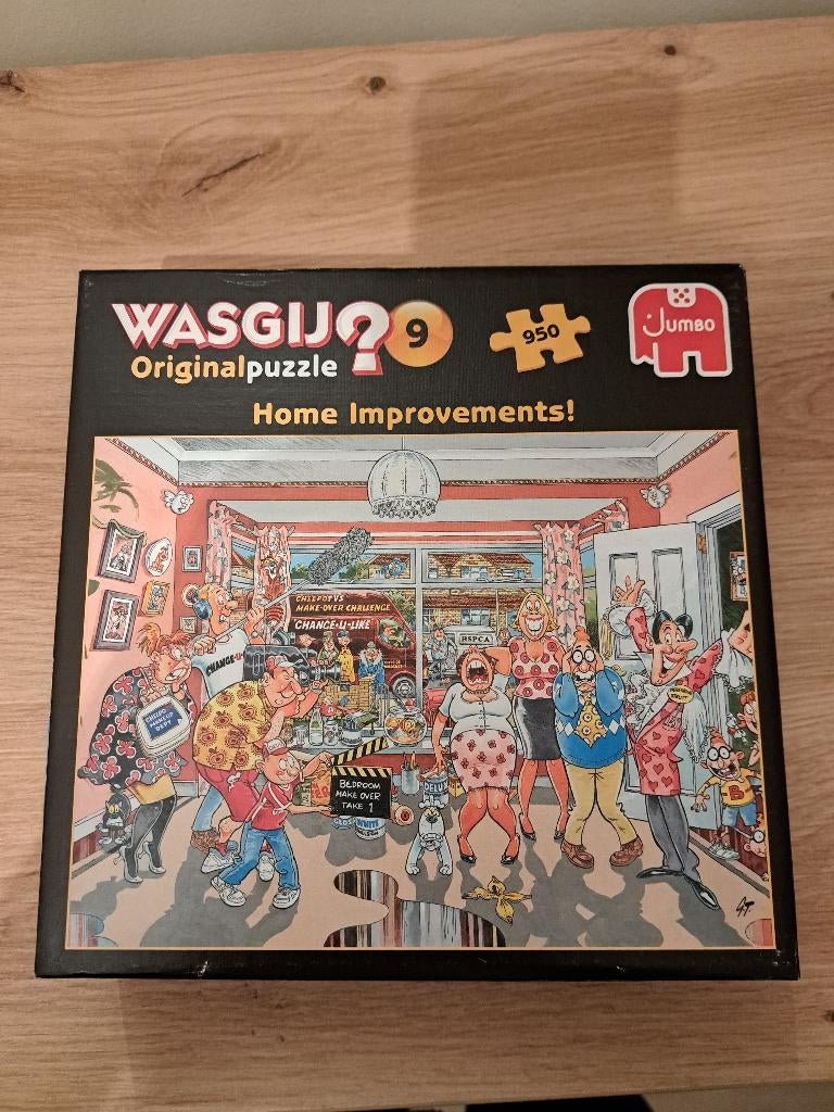 Wasgij 9 - Home Improvements!, Ophalen of Verzenden, 500 t/m 1500 stukjes, Zo goed als nieuw, Legpuzzel
