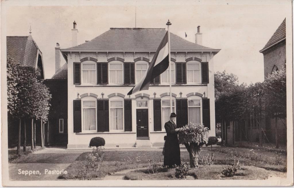 AK SEPPE -Pastorie 1942, Verzamelen, Ophalen of Verzenden, 1940 tot 1960, Gelopen, Noord-Brabant