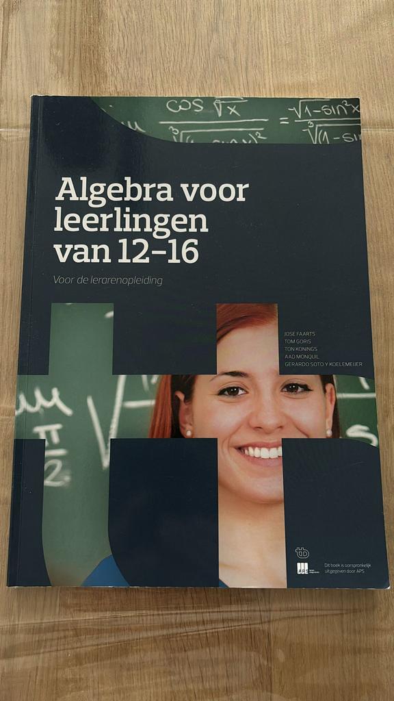 Algebra voor leerlingen 12-16, Ophalen of Verzenden, Zo goed als nieuw, Klinische psychologie