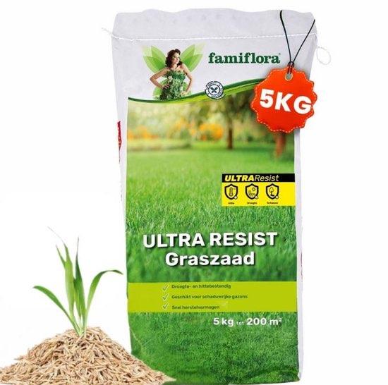 Graszaad 5kg tot 200m² - Ultra Resist - alleskunner, Verzenden, Nieuw, 20 m² of meer