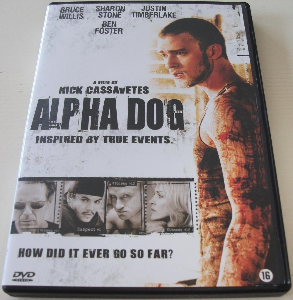 Dvd *** ALPHA DOG *** How did it ever go so far?, Cd's en Dvd's, Vanaf 16 jaar, Ophalen of Verzenden, Zo goed als nieuw, Maffia en Misdaad