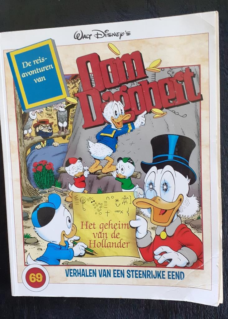 Stripboek Oom Dagobert, Eén stripboek, Ophalen of Verzenden, Gelezen