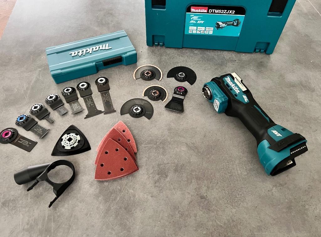 MAKITA 18V ACCU MULTITOOL SET DTM52ZJX2 STARLOCK Brushless, Ophalen of Verzenden, Nieuw, Gereedschap of Toebehoren