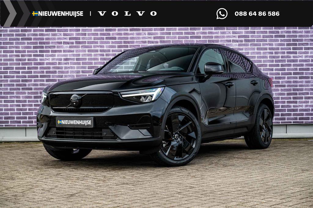 Volvo EC40 Single Motor Extended Range Ultra Black Edition E, Auto's, Volvo, Bedrijf, Te koop, EC40, 360° camera, ABS, Achteruitrijcamera