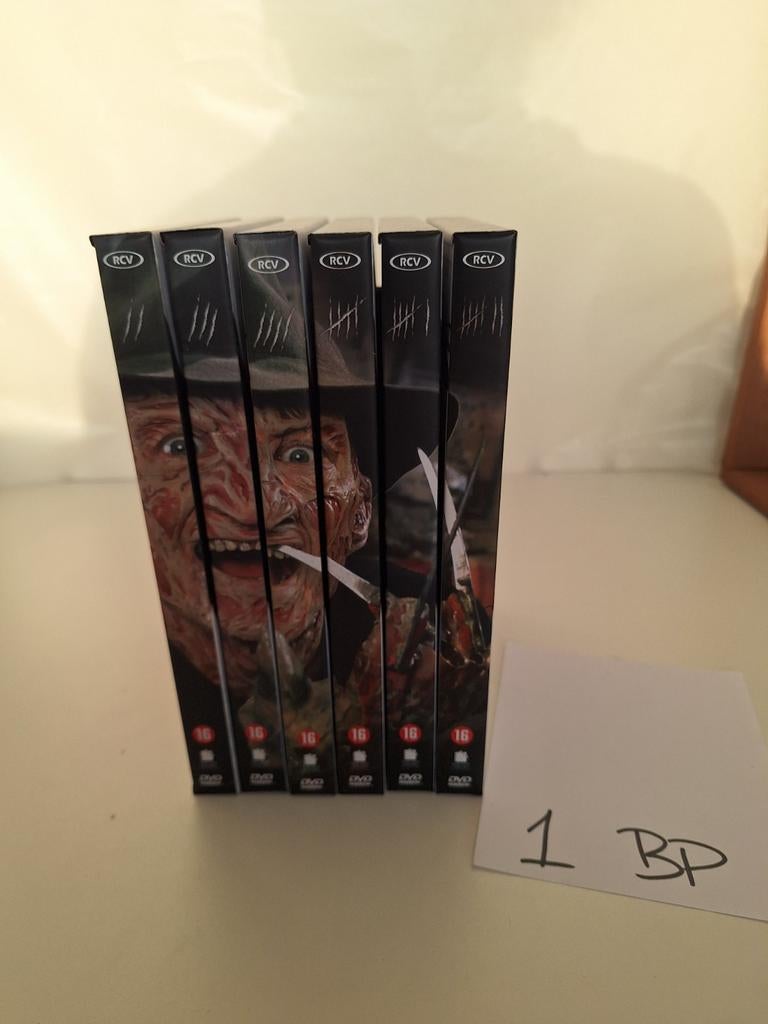 A Nightmare on Elm Street DVD Boxset - Freddy Krueger, Cd's en Dvd's, Dvd's | Horror, Gebruikt, Vanaf 16 jaar, Slasher, Boxset