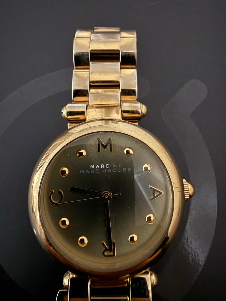 Marc by Marc Jacobs horloge goudkleurig, Ophalen of Verzenden