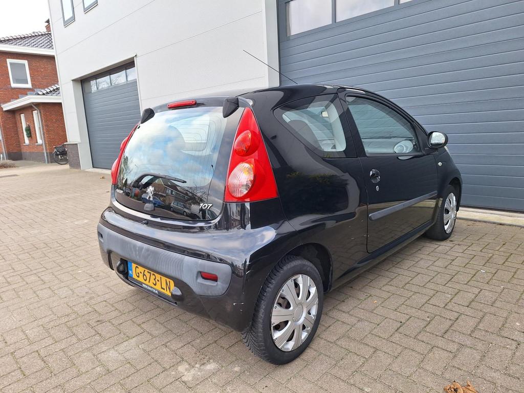 Peugeot 107 | 1.0-12V XR | Airco |, Voorwielaandrijving, Stof, Gebruikt, 4 stoelen