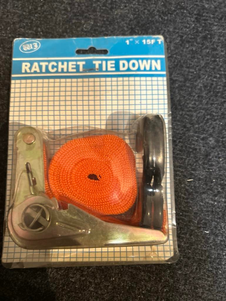 Ratchet Tie Down - Spanband met ratel, Ophalen of Verzenden