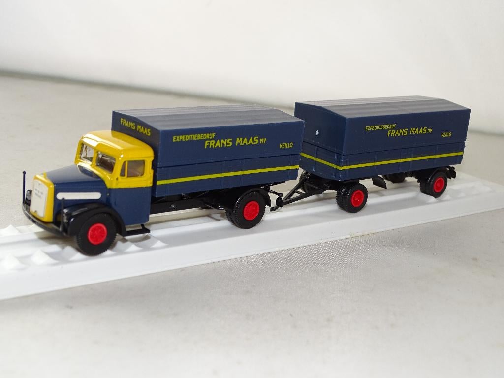 1/87 Brekina Man F Maas, Ophalen of Verzenden, Nieuw, Bus of Vrachtwagen, Brekina