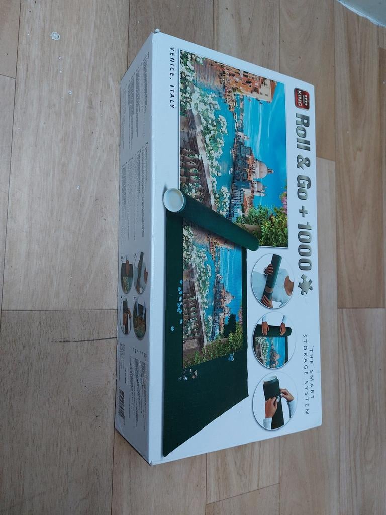 Puzzelmat -1000 stukjes. Inclusief bonus puzzel, Ophalen, 500 t/m 1500 stukjes, Zo goed als nieuw