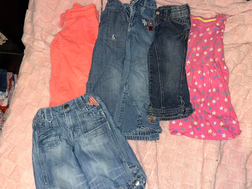 Meisjes kleding spijkerbroek 98-134, Ophalen of Verzenden, Zo goed als nieuw, Maat 34 (XS) of kleiner