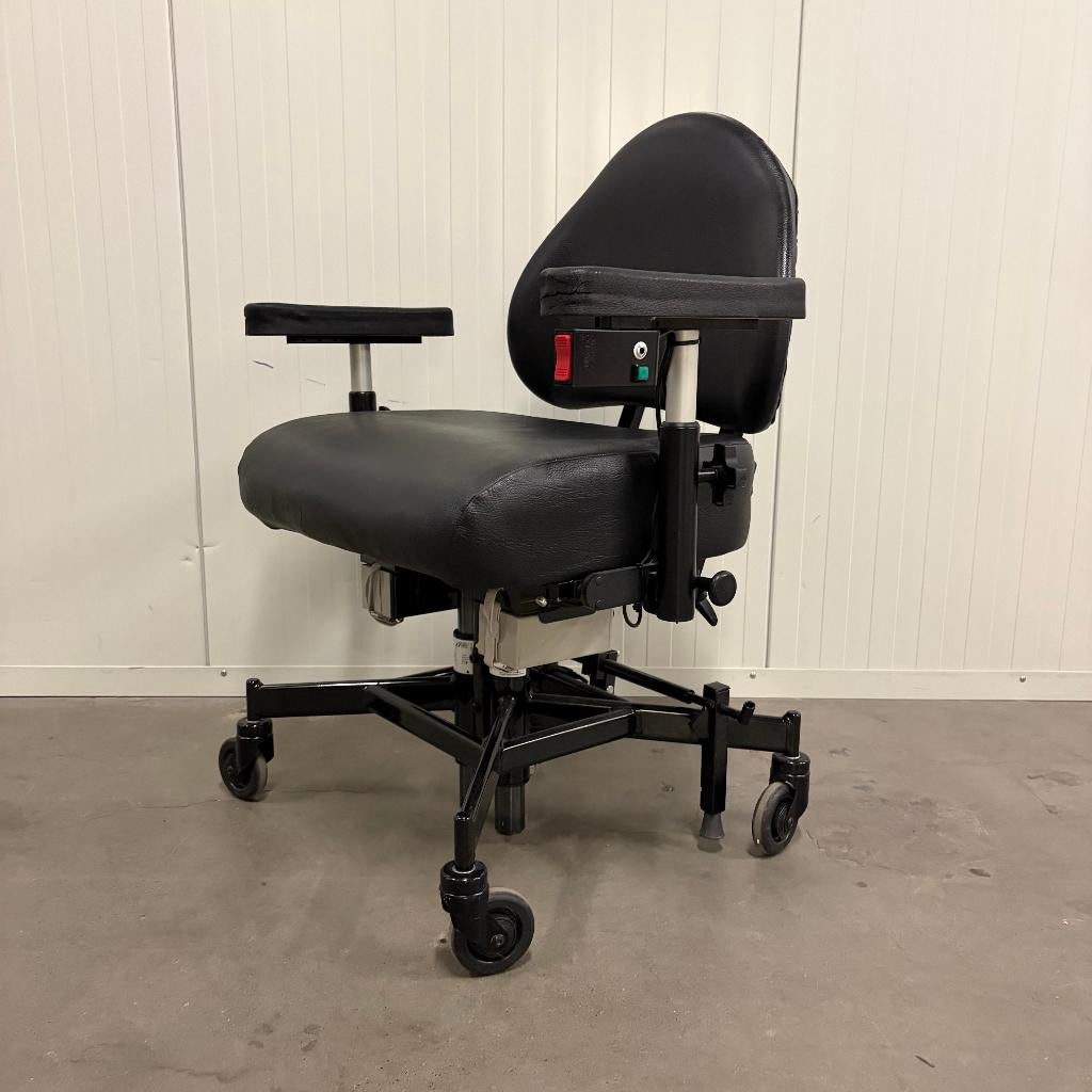 Elektrische trippelstoel hoog laag (extra breed)