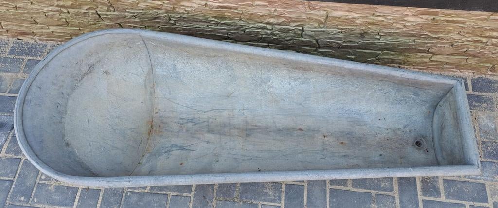 Zinken badkuip waterdicht, Tuin en Terras, Ophalen