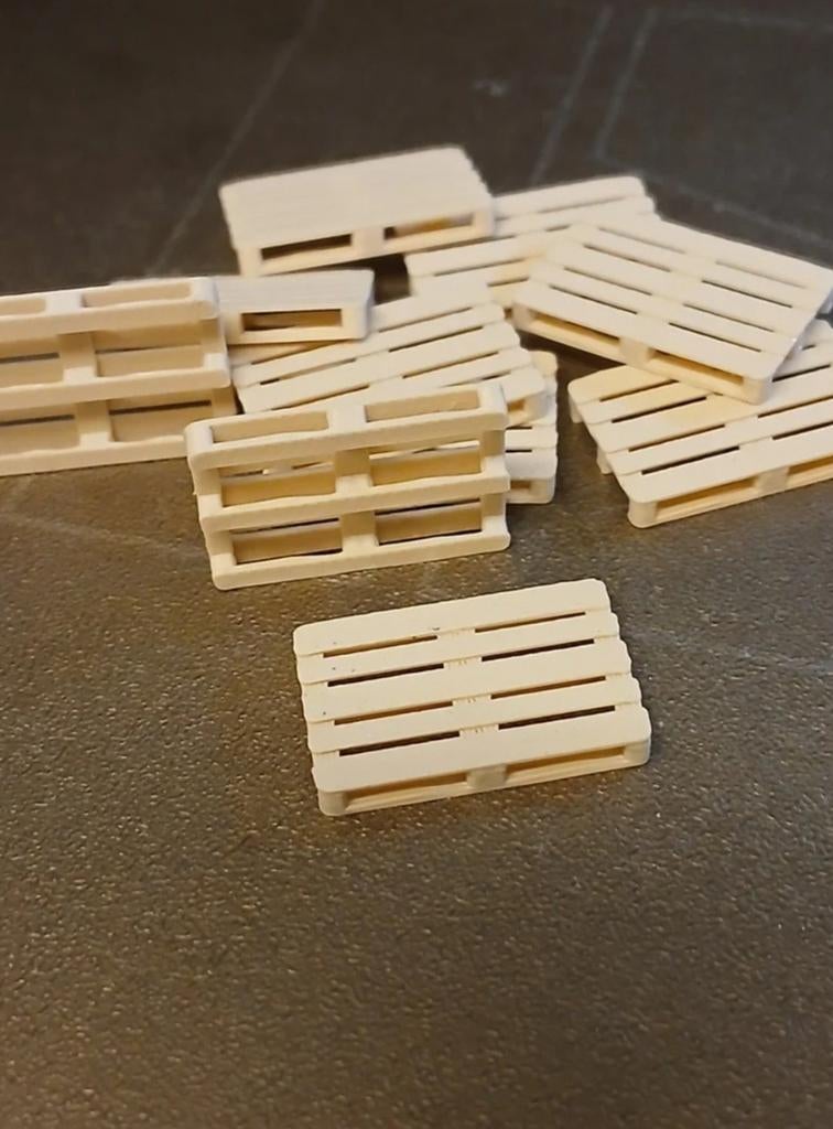 Europallets per 15 h0, Verzenden