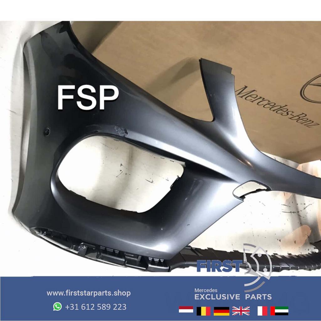 W166 GLE AMG VOORBUMPER Mercedes 2015-2019 BUNPER ORIGINEEL, Gebruikt, -, Voor, Ophalen of Verzenden