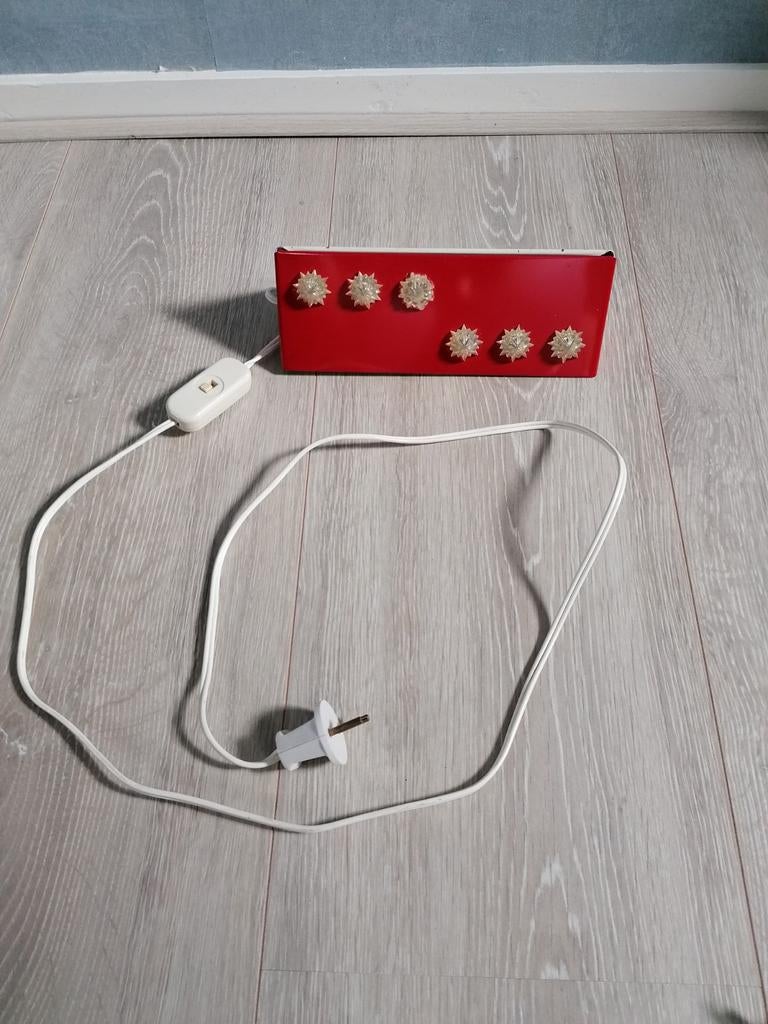 Vintage Herda wandlampjes jaren '70, Huis en Inrichting, Lampen | Wandlampen, Ophalen, Gebruikt, Metaal, Vintage, Retro, Jaren '70