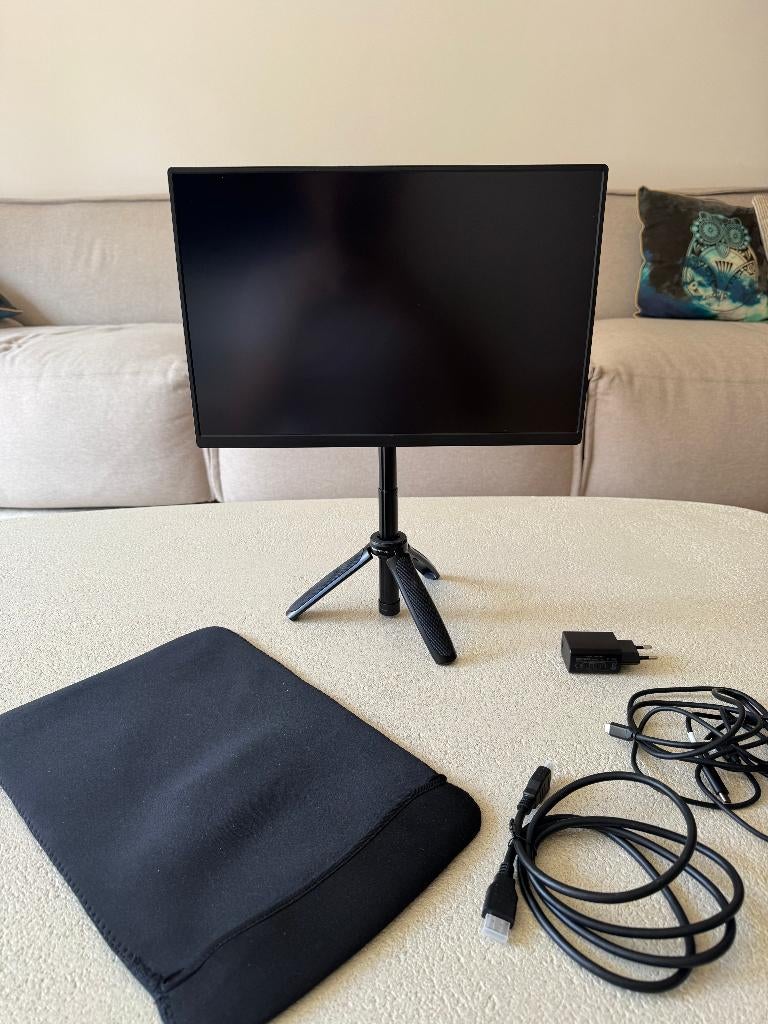 Stern Setups 16inch Portable Monitor 2.5K + Statief, Computers en Software, Monitoren, Zo goed als nieuw, 101 t/m 150 Hz, HDMI