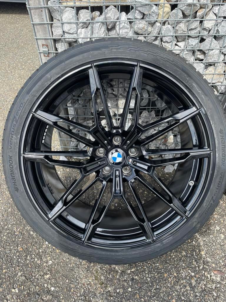 21 inch BMW M X3 X4 velgen 5x112 + hankook zomerbanden, Banden en Velgen, Nieuw, Terreinwagen, Zomerbanden