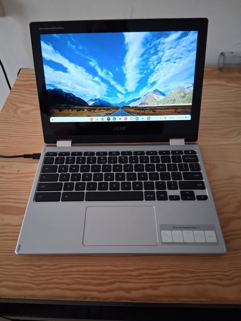 Acer Chromebook Spin 311 CP311-3H-K7 - 11.6 inch Touchscreen, Touchscreen, Ophalen of Verzenden, 11 inch, Acer