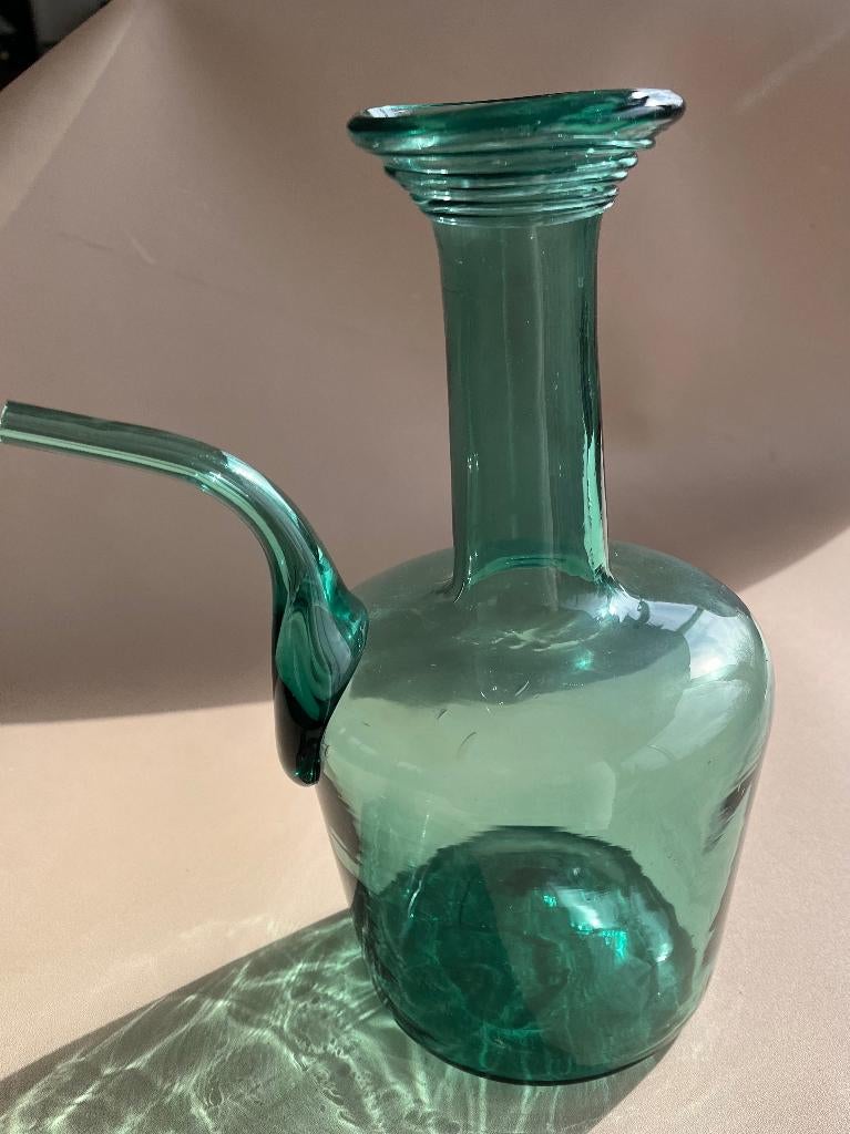 Decanteerkan, Frans en mondgeblazen 1960, Antiek en Kunst, Ophalen