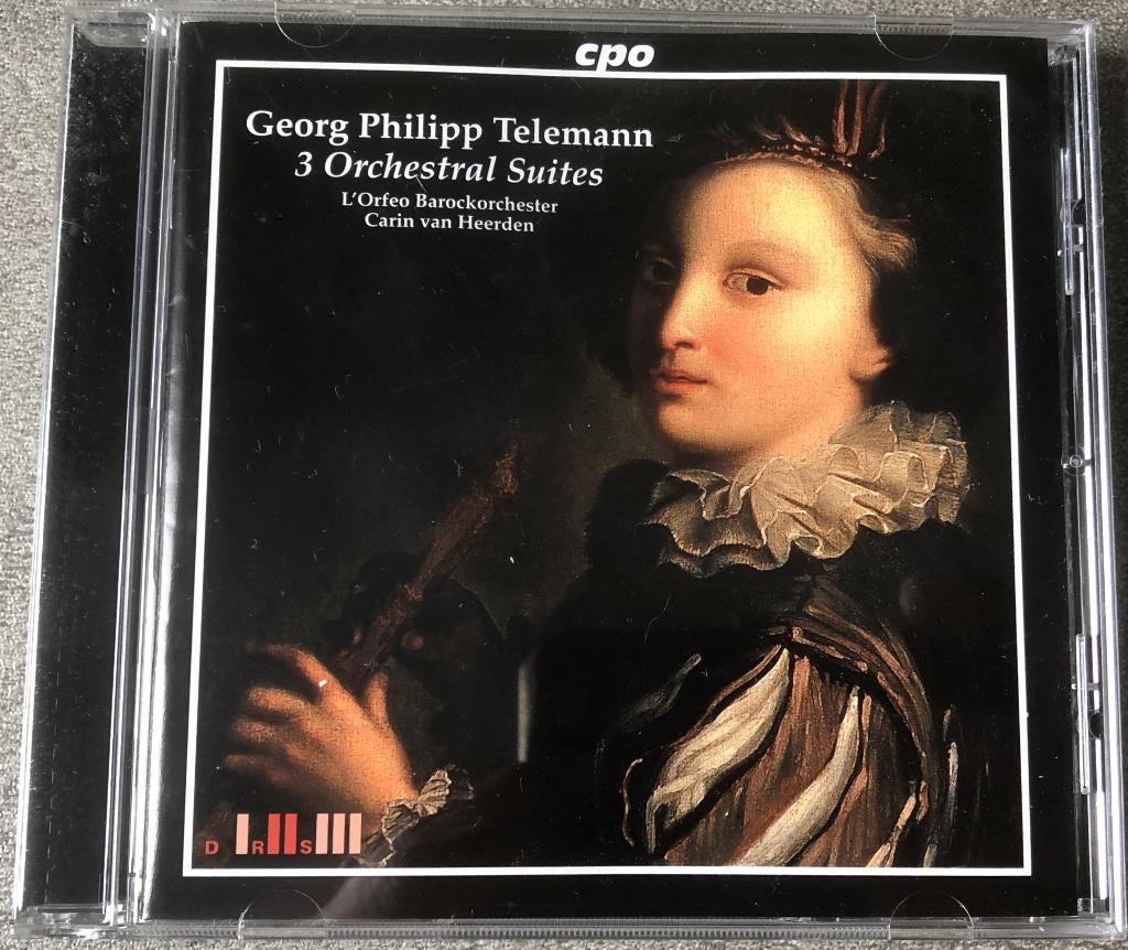 TELEMANN - 3 ORCHESTRAL SUITES - L'ORFEO BAROCKORCHESTER-CD, Cd's en Dvd's, Cd's | Klassiek, Ophalen of Verzenden, Modernisme tot heden