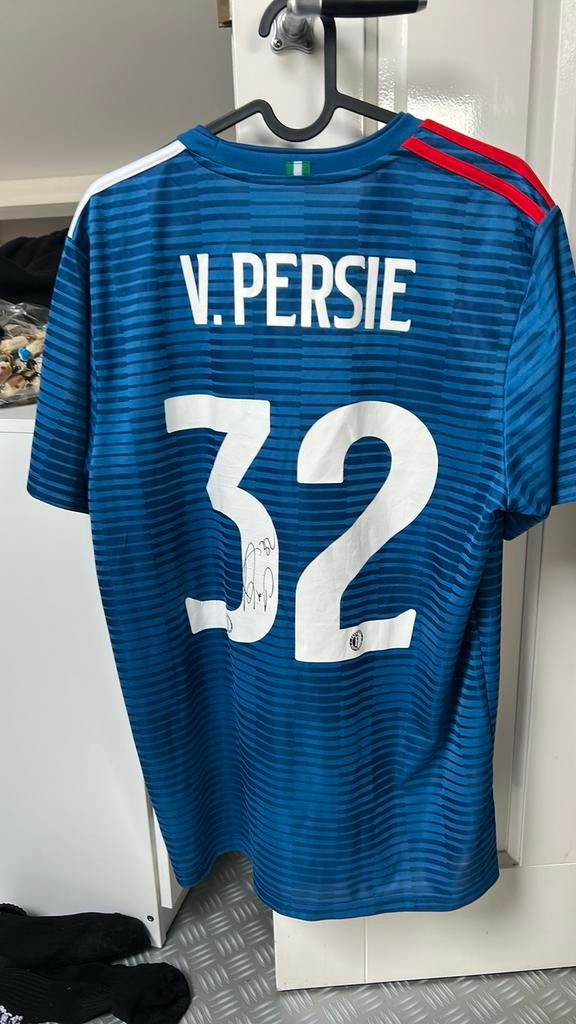 Gesigneerd Van Persie shirt Feyenoord, Ophalen of Verzenden, Zo goed als nieuw, Feyenoord, Shirt