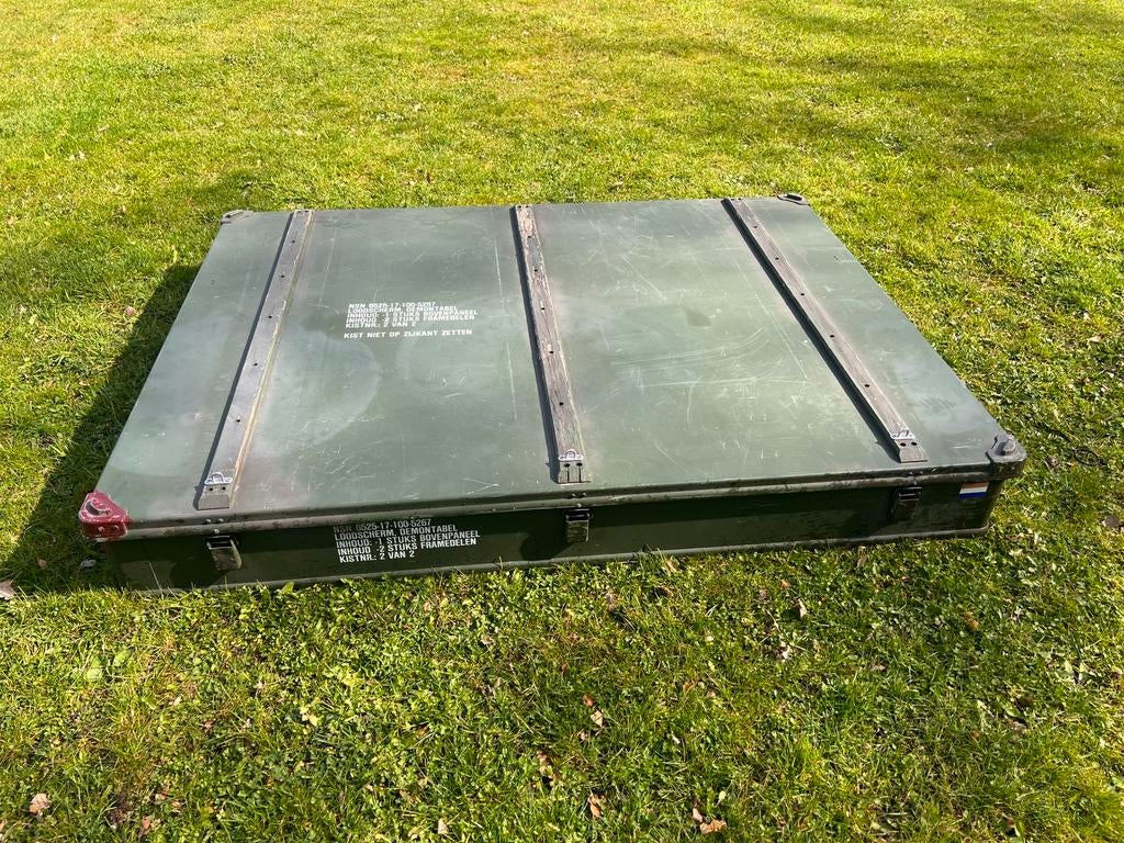 Dak koffer/kist opslag 4x4 dakrek, Caravans en Kamperen, Camper-accessoires, Zo goed als nieuw, Ophalen