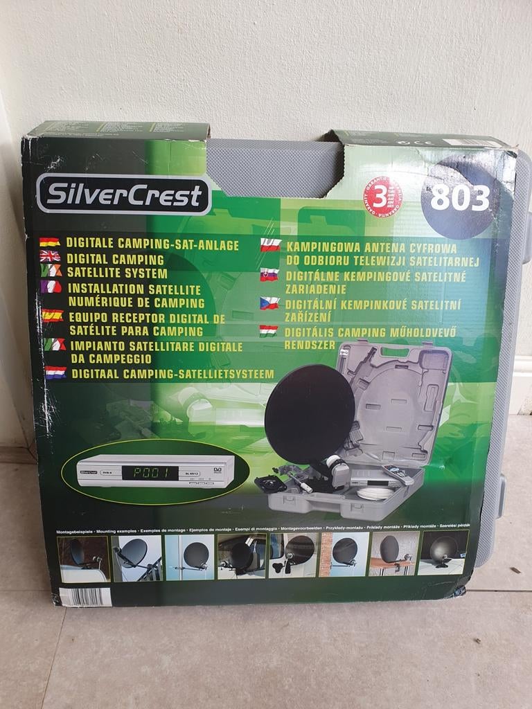 SilverCrest Digitaal Campingsatellietsysteem, Ophalen of Verzenden