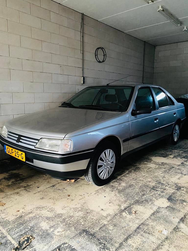 Peugeot 405 1.6 GXI 1994 benzine Grijs, Auto's, Peugeot, 1580 cc, 1200 kg, Handgeschakeld, Grijs
