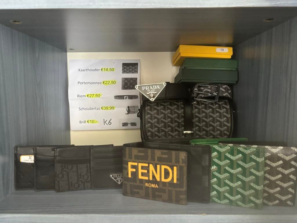 Accessoires merk, Ophalen of Verzenden, Gebruikt, Blauw, Schoudertasje