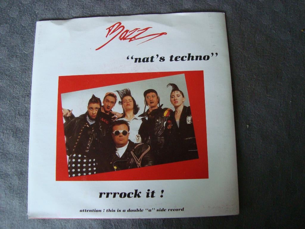 Bazz- rrrock it ( rock side,b site techno ), Ophalen of Verzenden, Zo goed als nieuw, Single