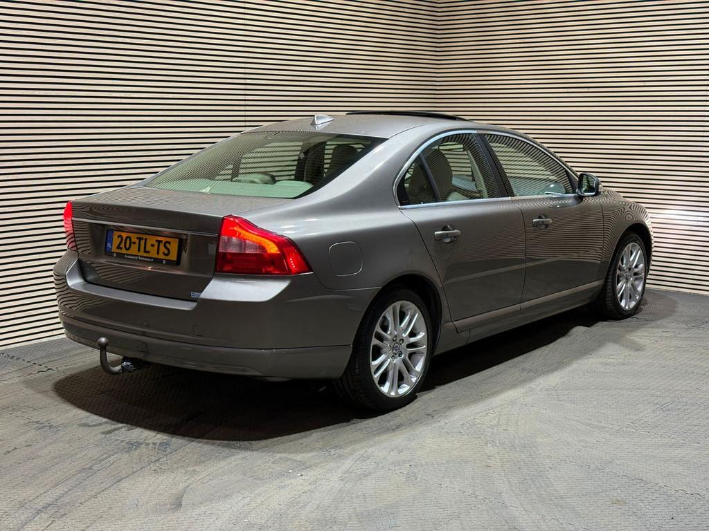Volvo S80 3.2 Summum | LPG | Automaat | Trekhaak | Dakje, Auto's, 238 pk, Beige, 1595 kg, Traction-control