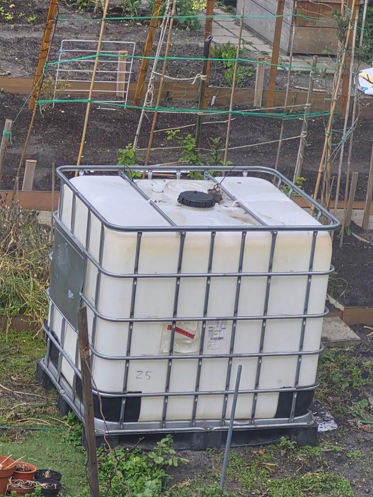 IBC container met nieuwe kraan, Ophalen of Verzenden