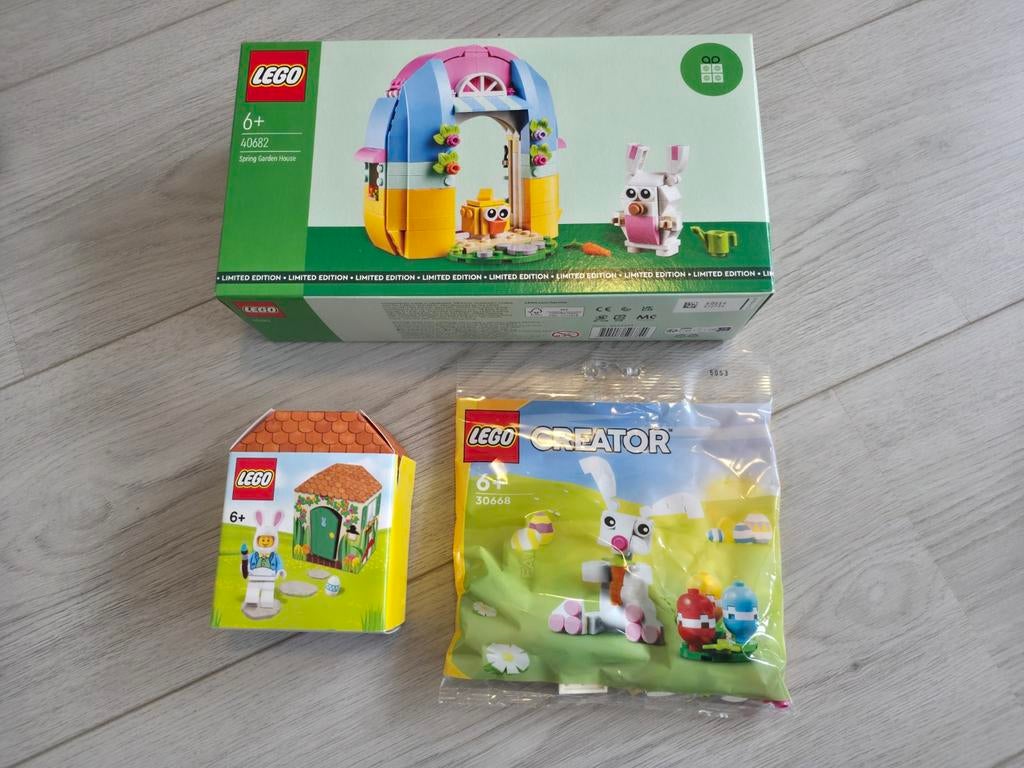 3x lego sets voor pasen nieuw (40682 30668), Ophalen of Verzenden, Nieuw