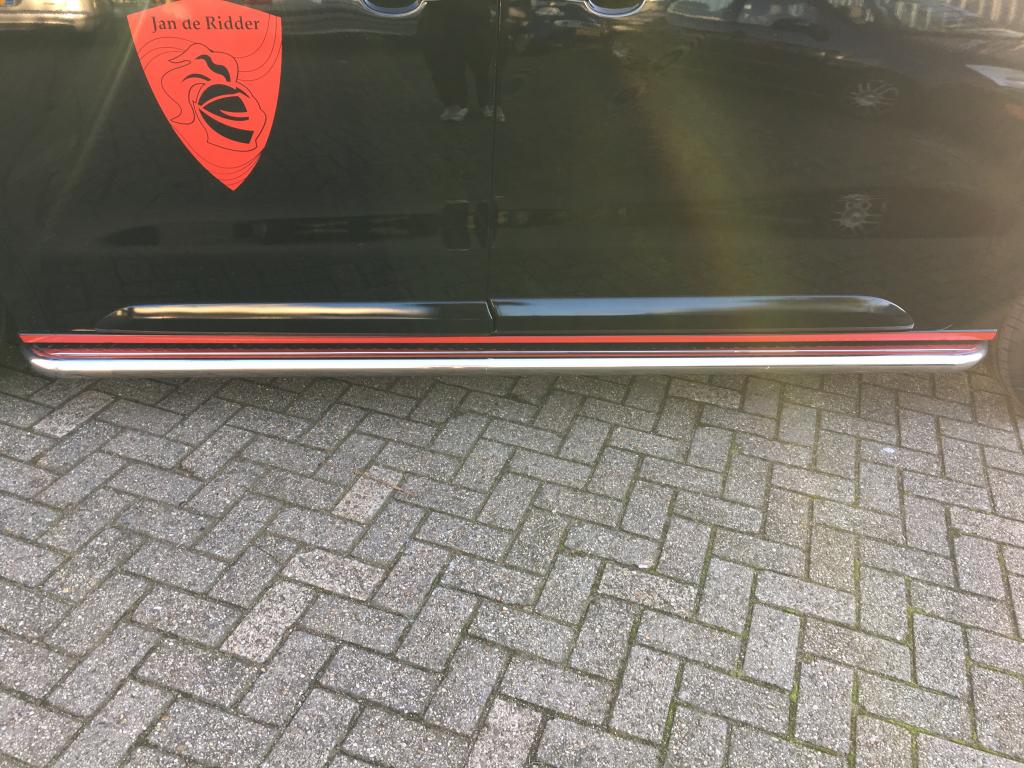 Toyota Proace Opel Vivaro Sidebars met RVS trede, Ophalen, Niet ingevuld, Niet ingevuld, Niet ingevuld