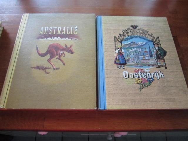 verzamel plaatjes albums Douwe Egberts. Compleet.8 stuks., Ophalen of Verzenden, Zo goed als nieuw