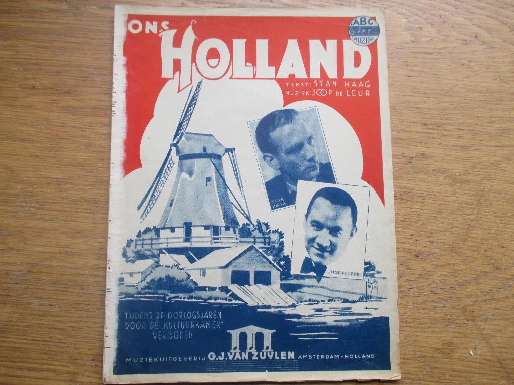 Ons holland, Ophalen of Verzenden, Gebruikt, Artiest of Componist, Populair
